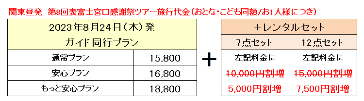 感謝祭ツアー