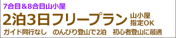 朝発3日間吉田フリー