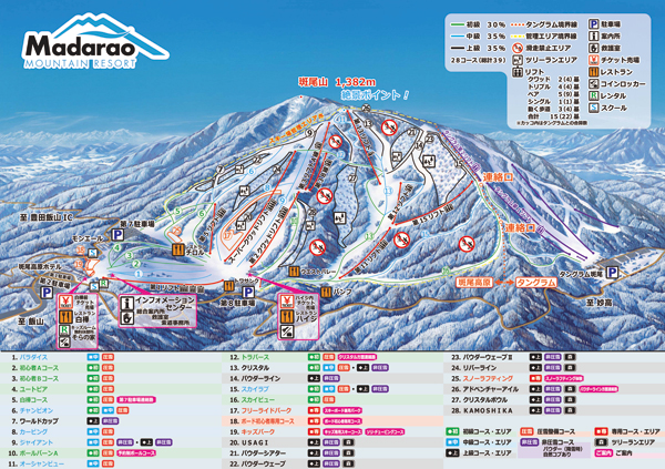 斑尾高原スキー場 リフト券 4枚 - 施設利用券