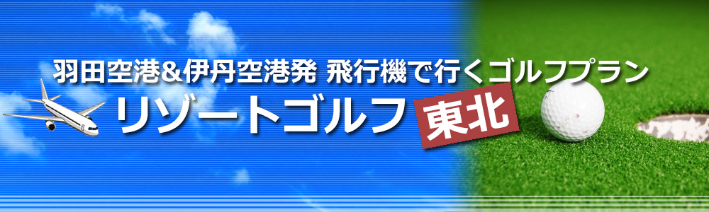 飛行機で行くゴルフツアー